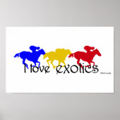 I Love Exotic Poster ポスター (正面)