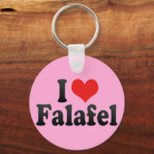 I Love Falafel キーホルダー (正面)