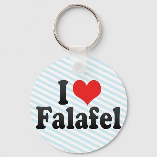 I Love Falafel キーホルダー (正面)
