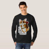 I Love Fetch Quests Dnd Corgi Tシャツ (正面フル)