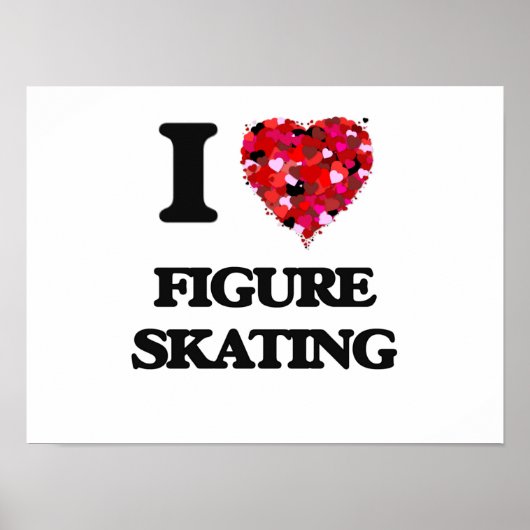 I Love Figure Skating ポスター (正面)