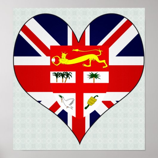 I Love Fiji ポスター (正面)