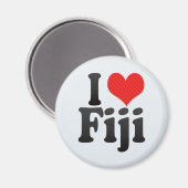 I Love Fiji マグネット (正面/裏面)