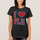 I Love Fiji Tシャツ (正面)