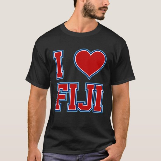 I Love Fiji Tシャツ (正面)