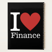 I Love ❤️ Finance - Finance Department -プランナー プランナー手帳 (裏面)