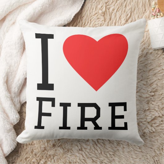 I love fire クッション (ブランケット)