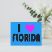 I Love Floridaはがき ポストカード (スタンド正面)