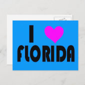I Love Floridaはがき ポストカード (正面/裏面)