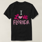 I Love Florida  Tシャツ (デザイン正面)