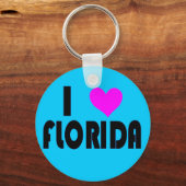 I Love Florida USAキーチェーン キーホルダー (正面)