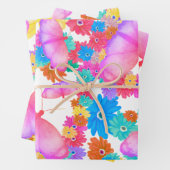 I Love Flowers. Butterfly Dream ラッピングペーパーシート (インサイチュ)