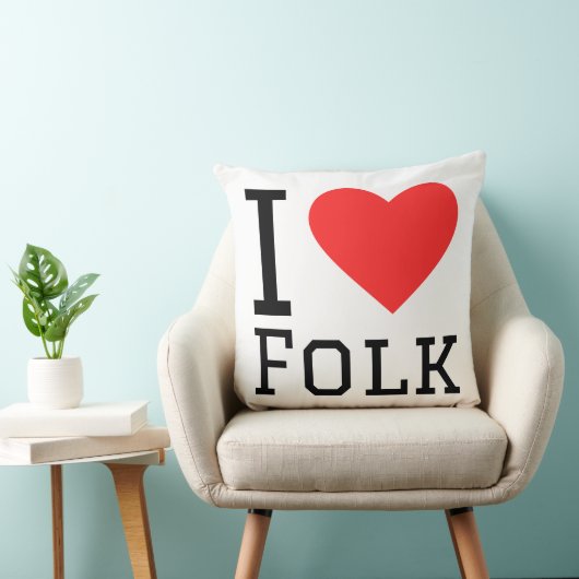 I love folk クッション (椅子)