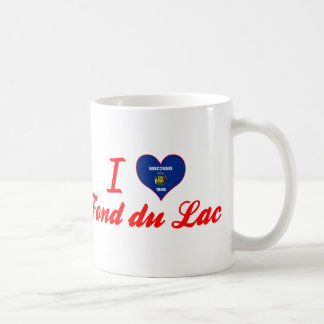 I Love Fond du Lac、ウィスコンシン コーヒーマグカップ