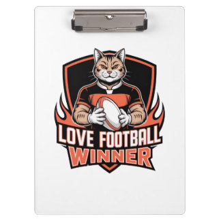 I love football  クリップボード