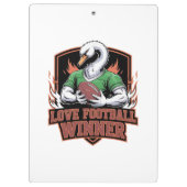 I love football  クリップボード (裏面)