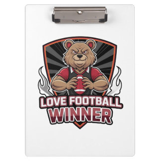 I love football  クリップボード