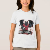 I love football トライブレンドTシャツ (正面)