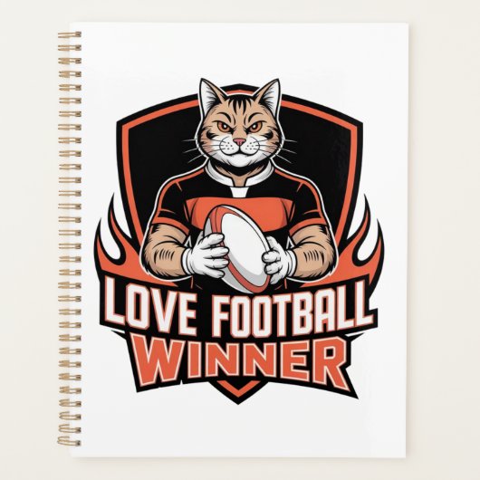 I love football  プランナー手帳 (正面)
