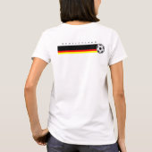 I Love Football Deutschland 2010 Fussball Tシャツ (裏面)