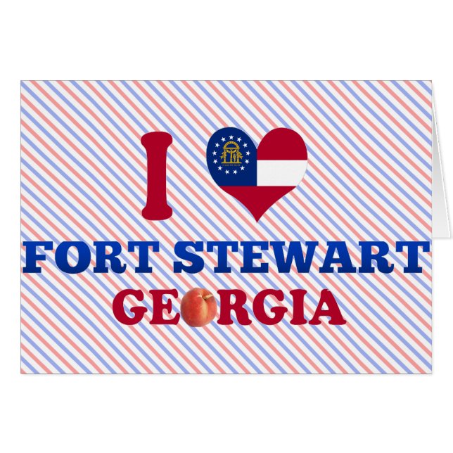 I Love Fort Stewart，ジョージア (正面横)