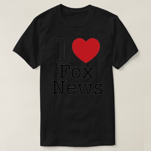 I LOVE Fox News Essential T-Shirt Tシャツ (デザイン正面)