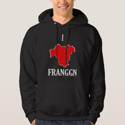 I Love Franggn Proud Franks Card Home パーカ (正面)