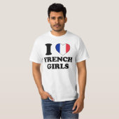 I love French Girls Tシャツ (正面フル)