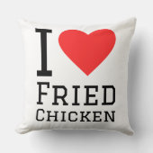 I love fried chicken クッション (正面)