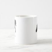 I Love Friesians Black Friesian Draft Horse Lovers コーヒーマグカップ (中央)