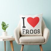 I love frogs クッション (椅子)