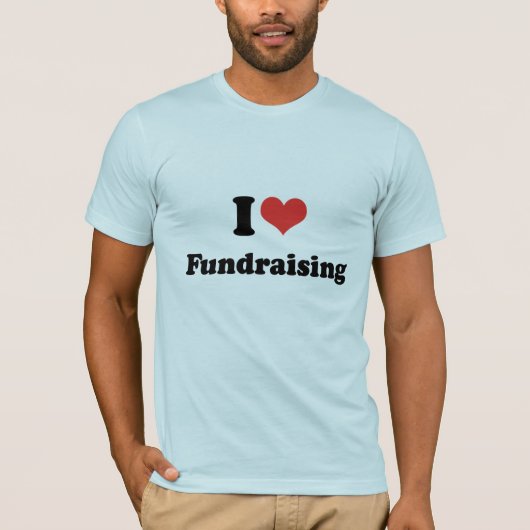 I LOVE FUNDRAISING - .png Tシャツ (正面)