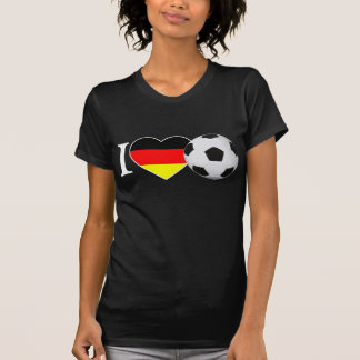 I Love Fussball Deutschland Tシャツ