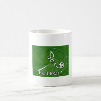 I Love Futbol Soccerカスタマイズ可能 コーヒーマグカップ