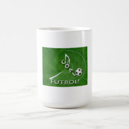 I Love Futbol Soccerカスタマイズ可能 コーヒーマグカップ
