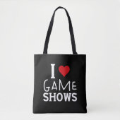 I Love Game Shows、おもしろいことわざGame Shows Lover トートバッグ (正面)