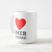 I love gamer keyboard コーヒーマグカップ (正面左)