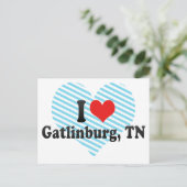 I Love Gatlinburg, TN ポストカード (スタンド正面)