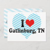 I Love Gatlinburg, TN ポストカード (正面/裏面)
