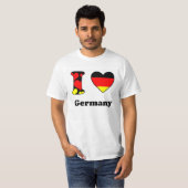 I love Germany Tシャツ (正面フル)