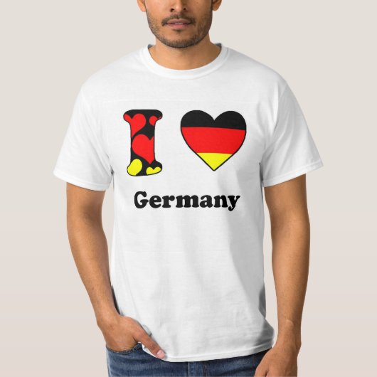 I love Germany Tシャツ (正面)