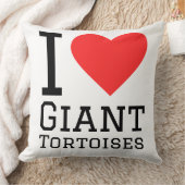 I love giant tortoise  クッション (ブランケット)