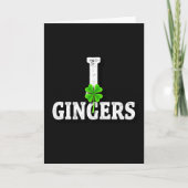 I Love Gingers Lucky Card カード (正面)
