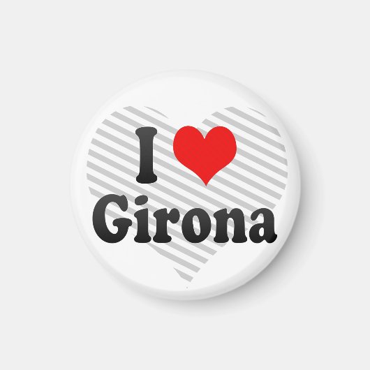 I Love Girona,スペイン マグネット (正面)