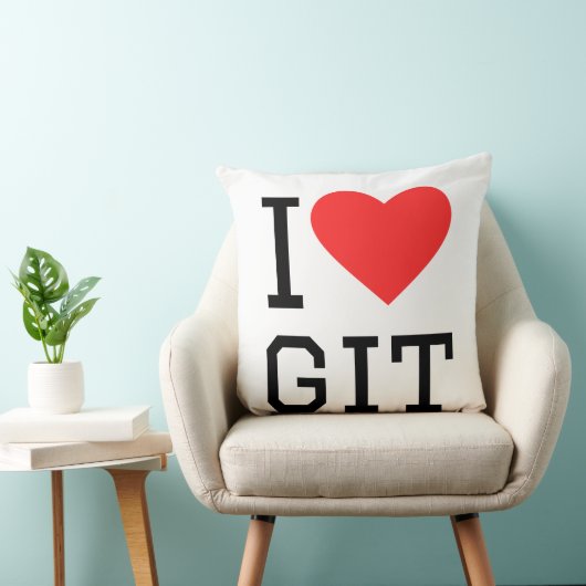 I love git クッション (椅子)