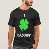 I LOVE GLASGOW Tシャツ (正面)