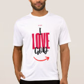 I Love God Camiseta Tシャツ (正面)