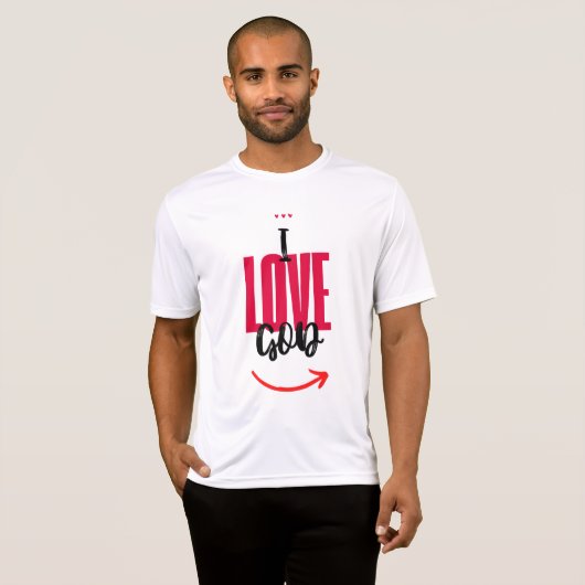 I Love God Camiseta Tシャツ (正面フル)
