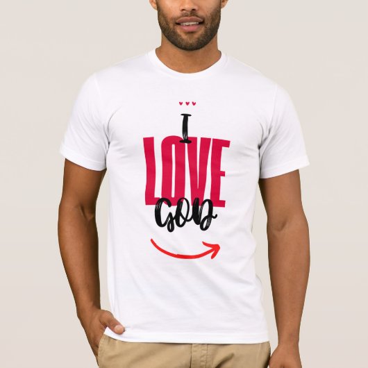 I Love God Tシャツ (正面)