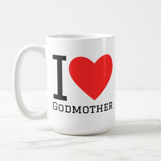 I love godmother コーヒーマグカップ (左)